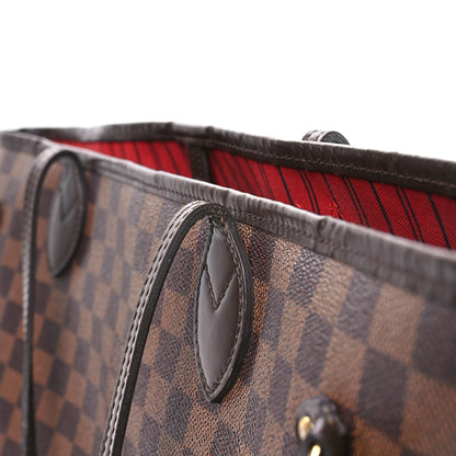 Louis Vuitton Damier Ebene Neverfull MM 13 of 14