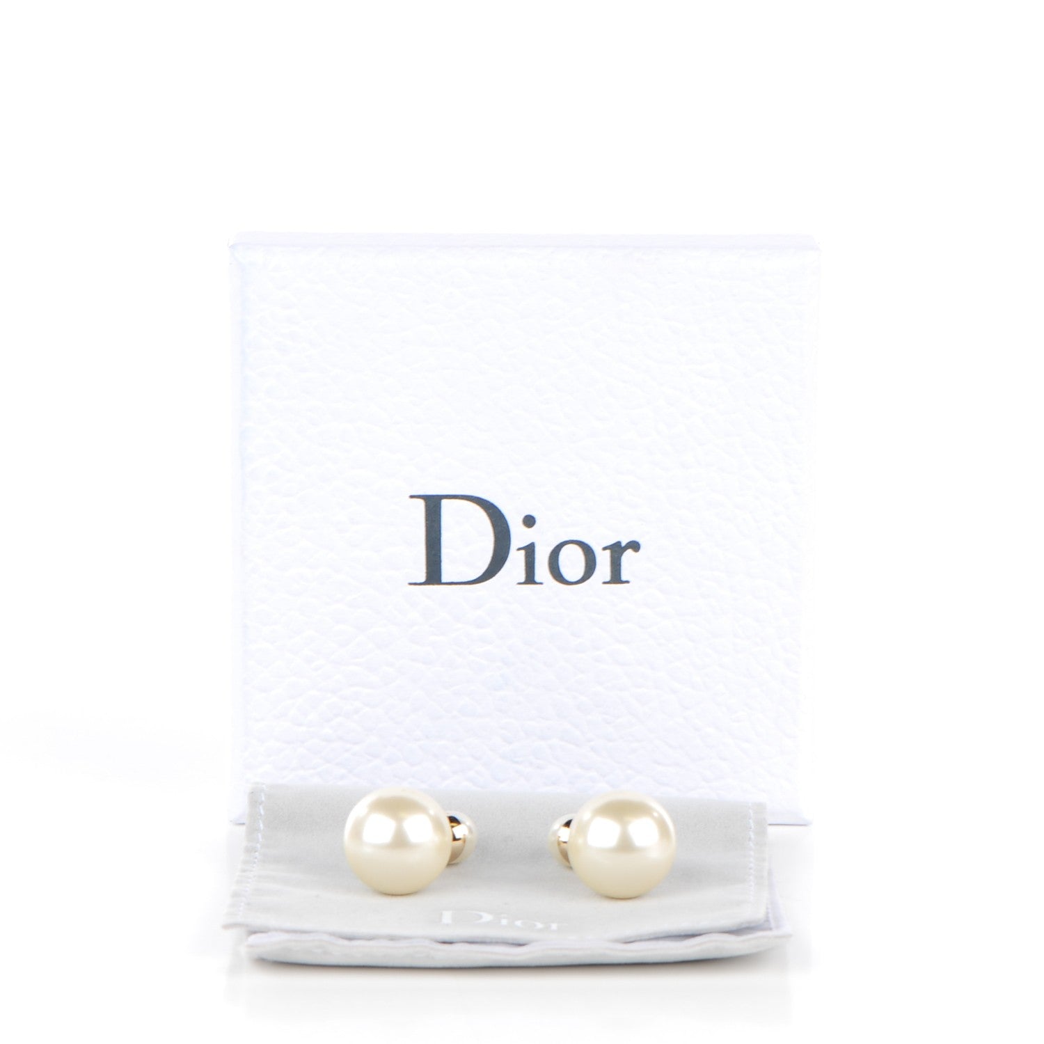 Christian Dior Pearl Mise En Dior Tribal Earrings 4 of 4