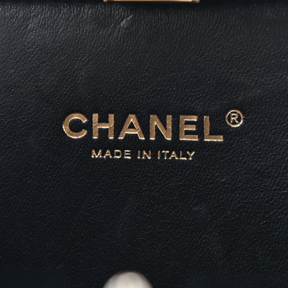 Chanel Plexiglass Perfume Bottle Clutch Black 6 of 9