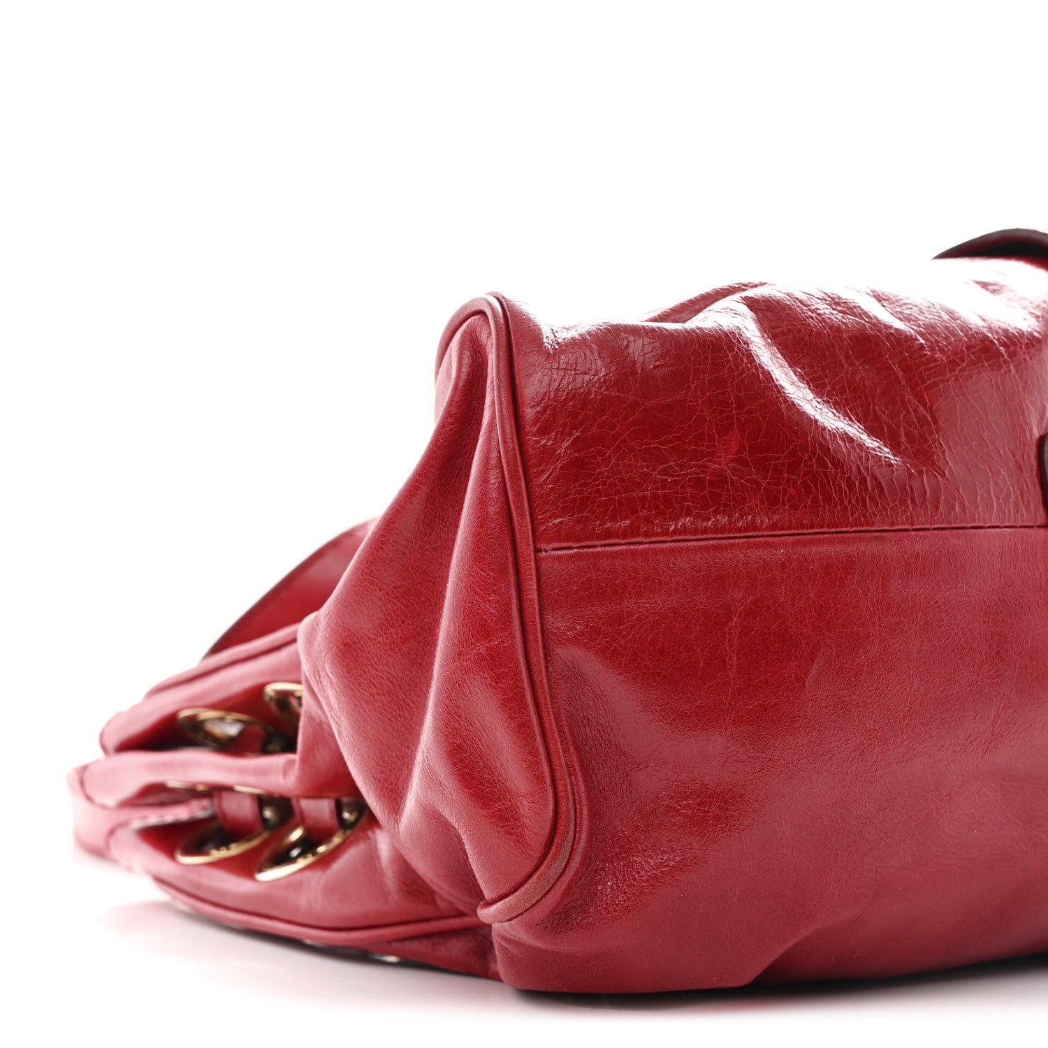 Jimmy Choo Calfskin Ramona Tote Red 8 of 12