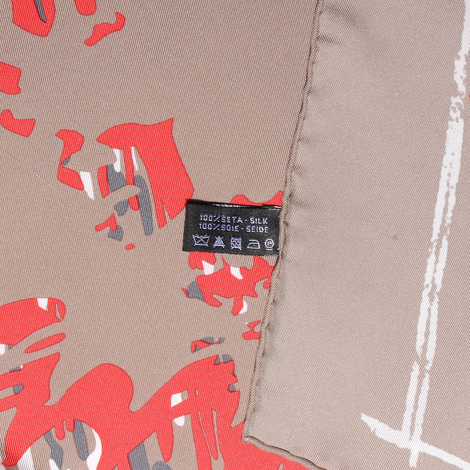 Chanel Silk CC Square Scarf 10 of 10