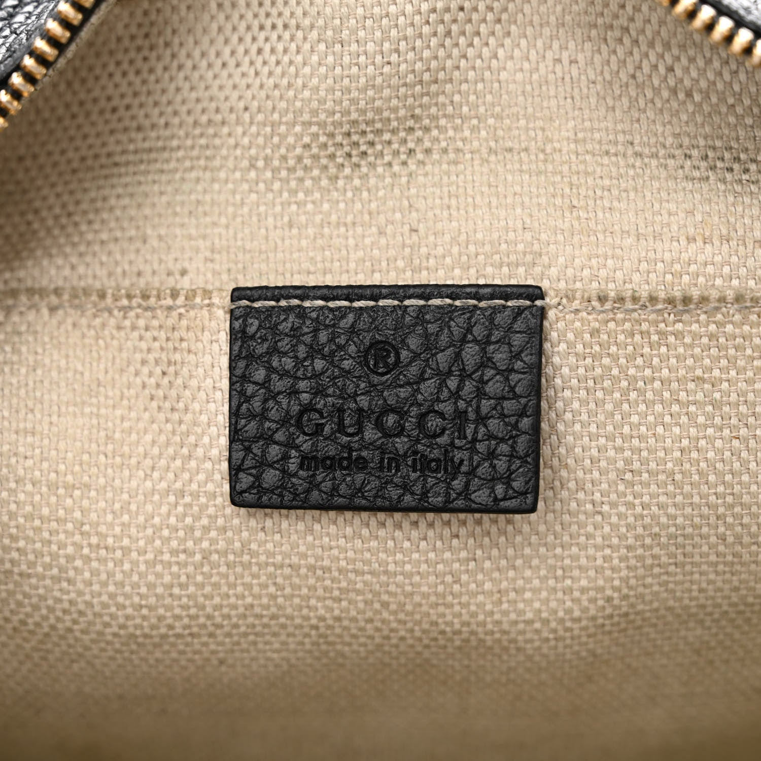 Gucci Pebbled Calfskin Small Soho Disco Bag Black 6 of 14