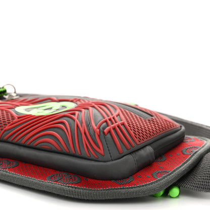 Gucci Jersey GG Monogram All Over Sporty Belt Bag Red Multicolor 10 of 10