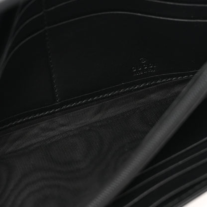 Gucci Calfskin Matelasse GG Marmont Continental Wallet Black 5 of 10
