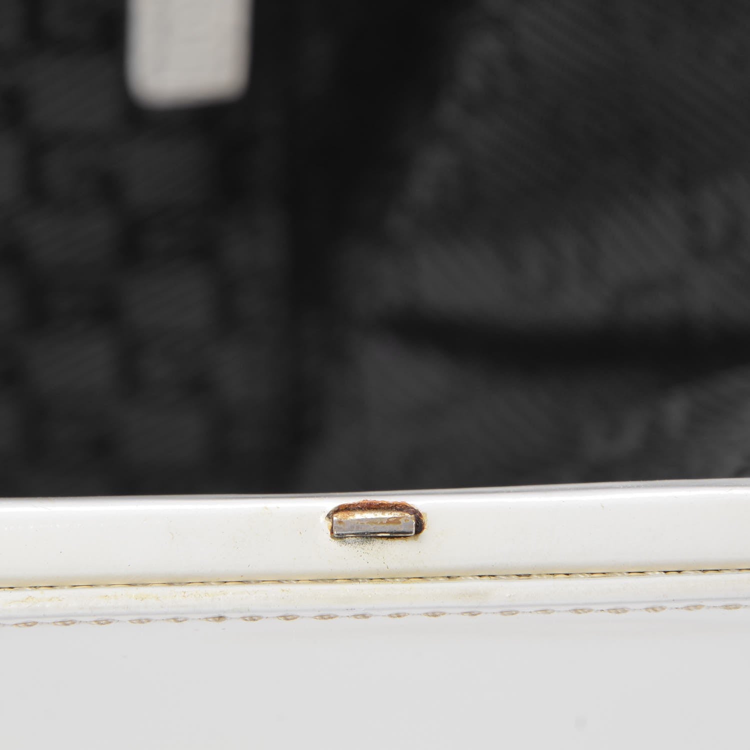 Gucci Calfskin Framed Evening Bag White 18 of 18