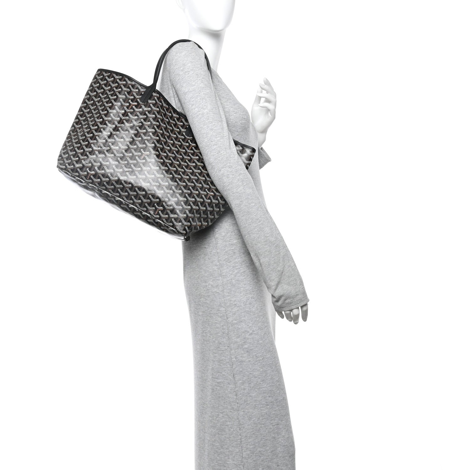 Goyard Goyardine Saint Louis PM Black 2 of 11