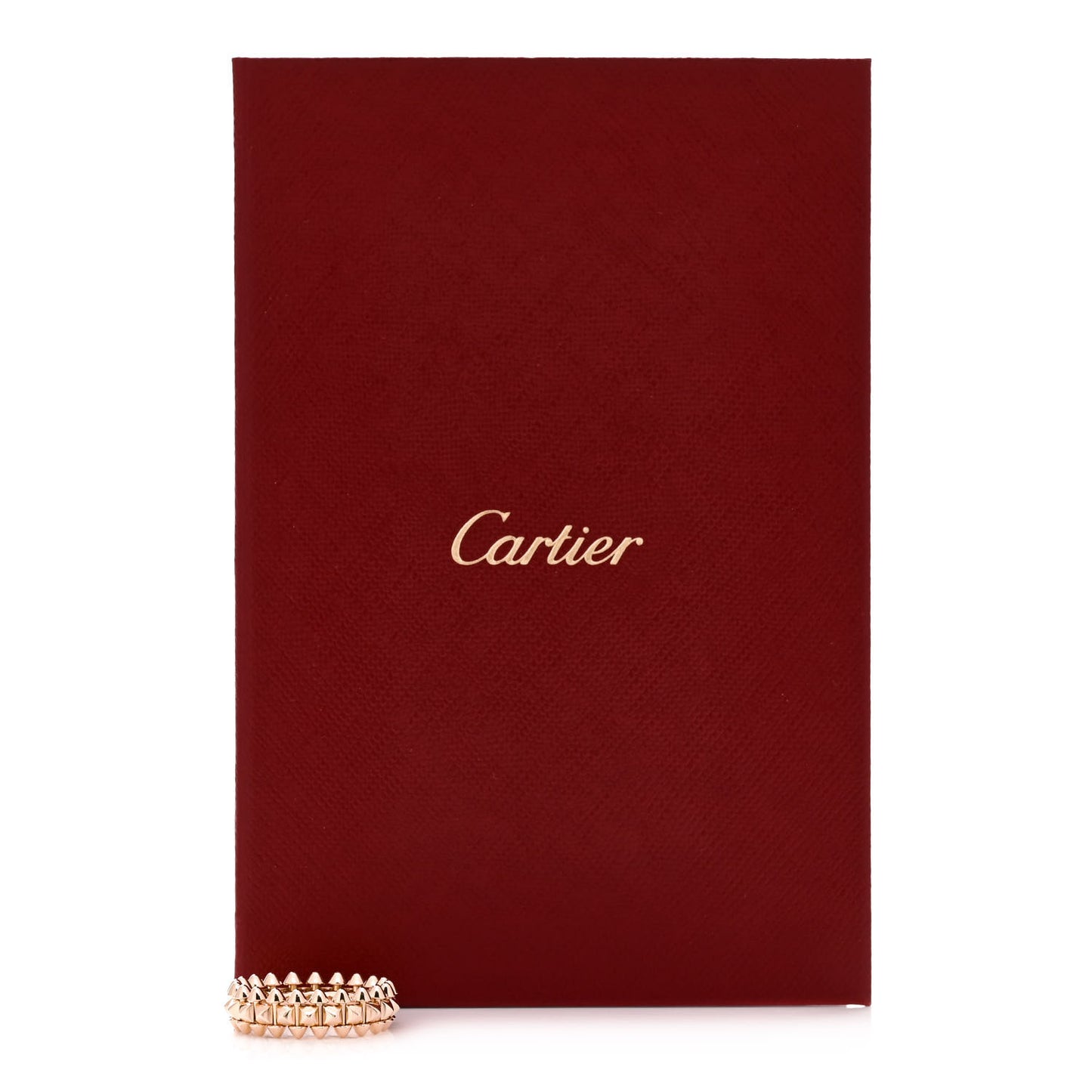 18K Pink Gold SM Clash De Cartier Ring 50 5.25