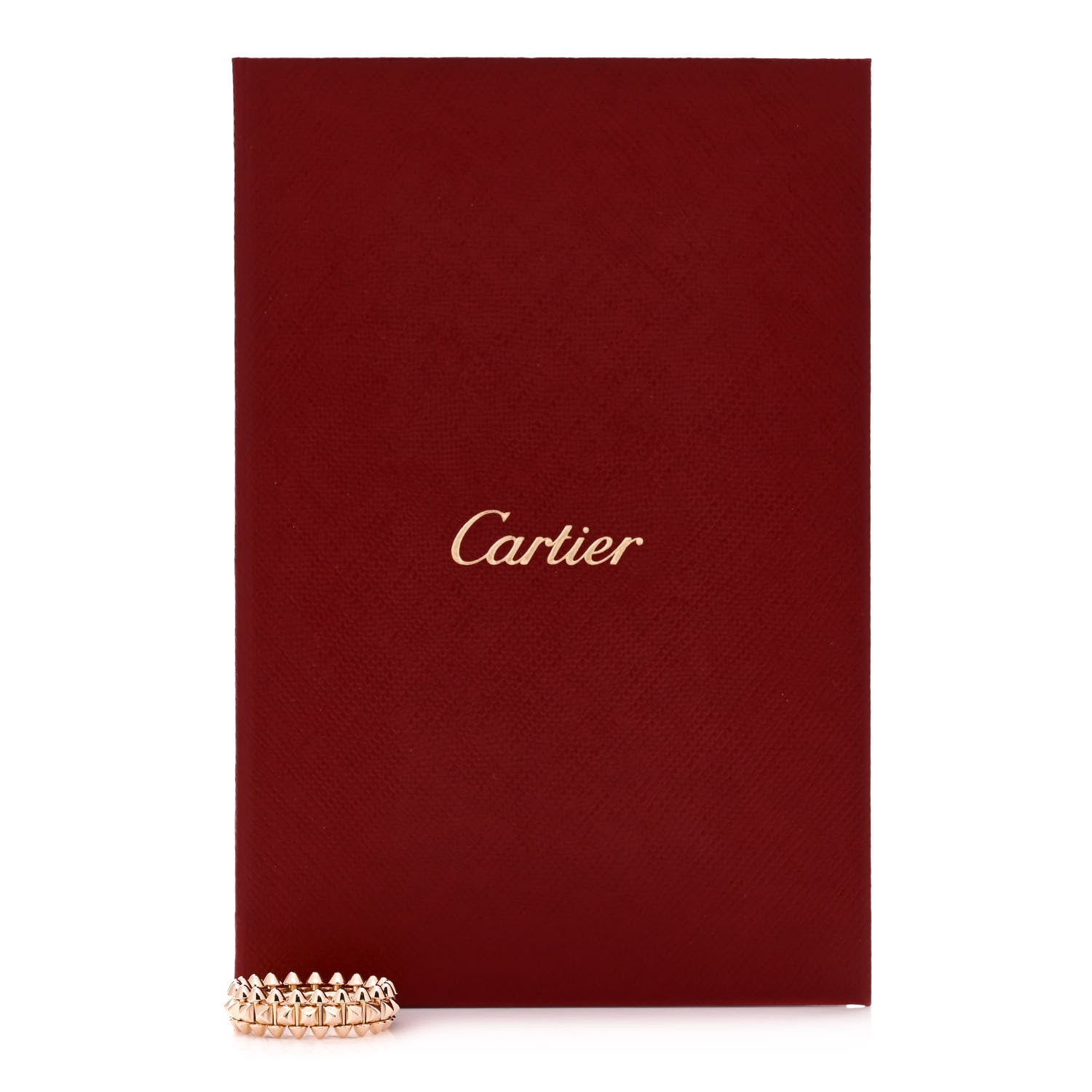 Cartier 18K Pink Gold SM Clash De Cartier Ring 50 5.25 5 of 5