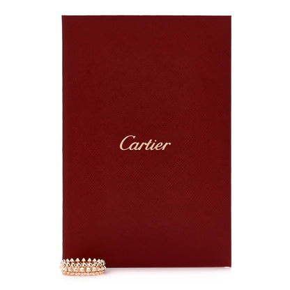 Cartier 18K Pink Gold SM Clash De Cartier Ring 50 5.25 5 of 5