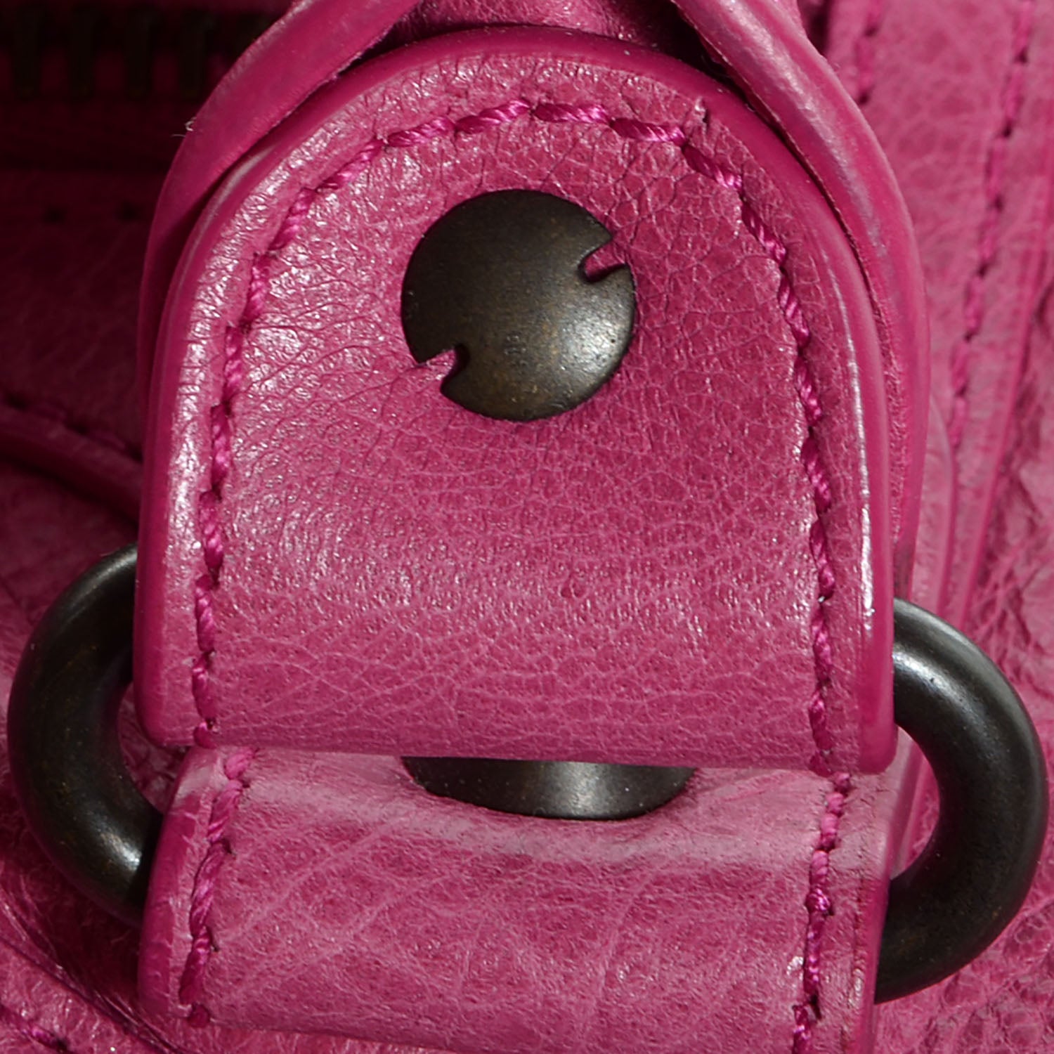 Balenciaga Agneau Classic Hardware Town Cyclamen Fucsia 6 of 9