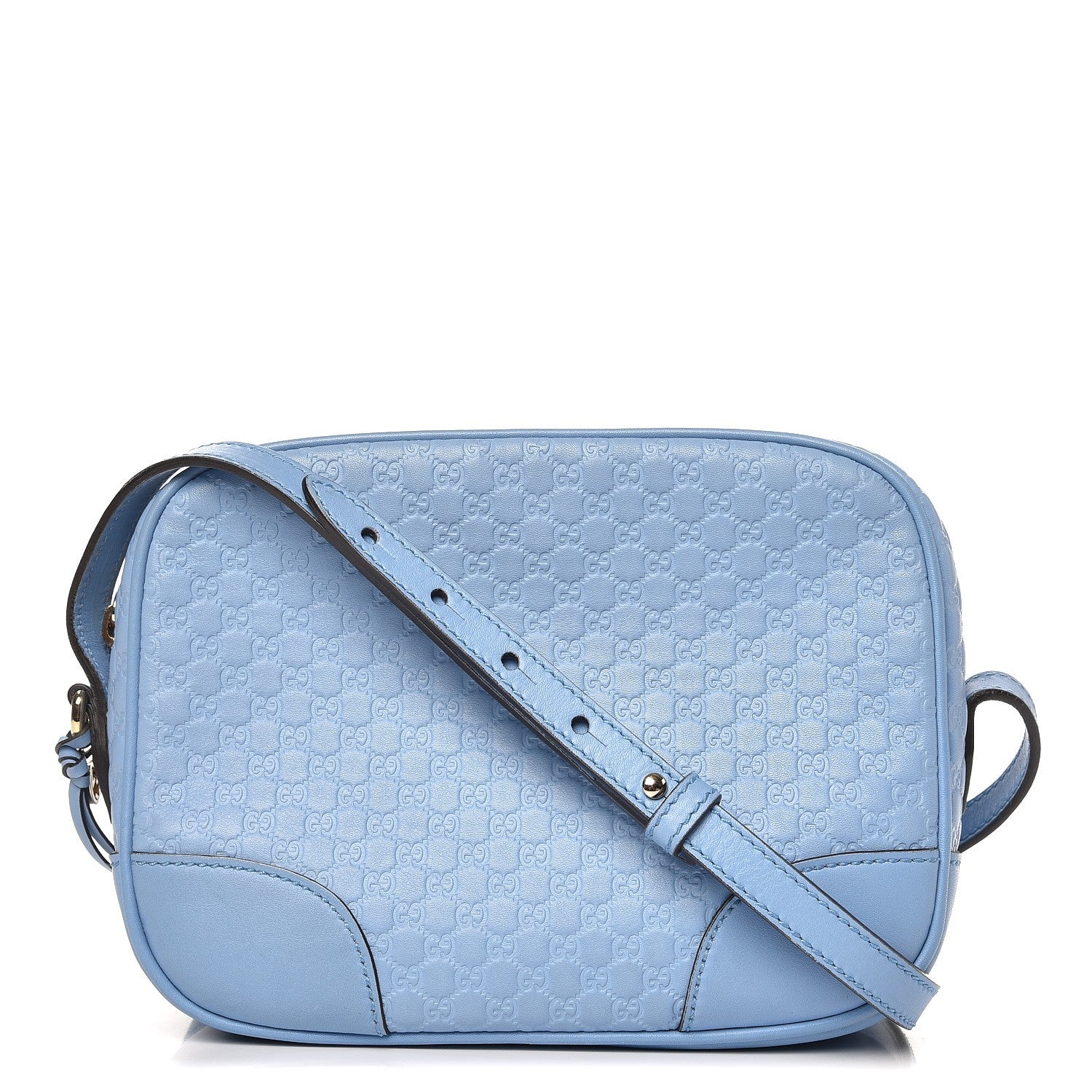Gucci Microguccissima Mini Bree Messenger Bag Mineral Blue 1 of 7