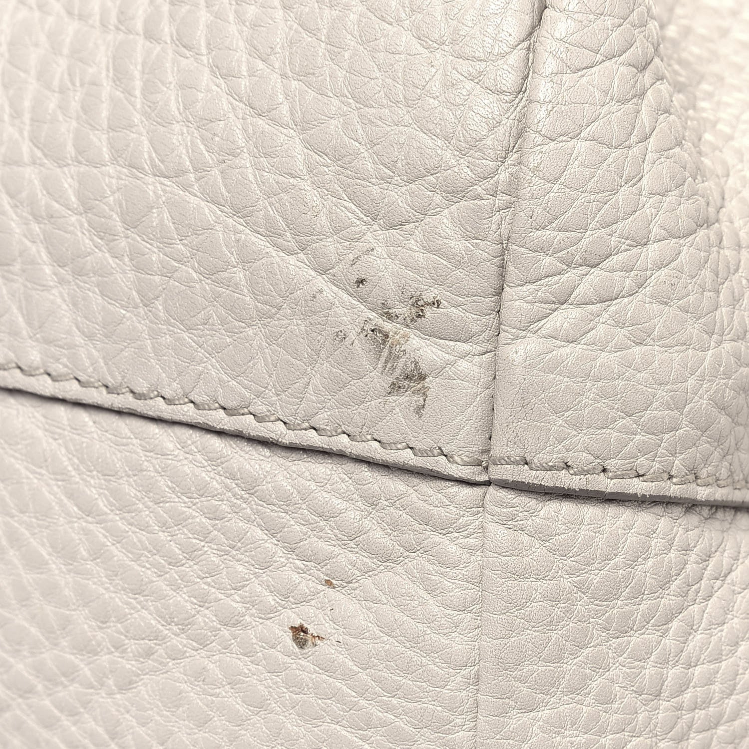 Prada Vitello Daino Tote Talco 15 of 17