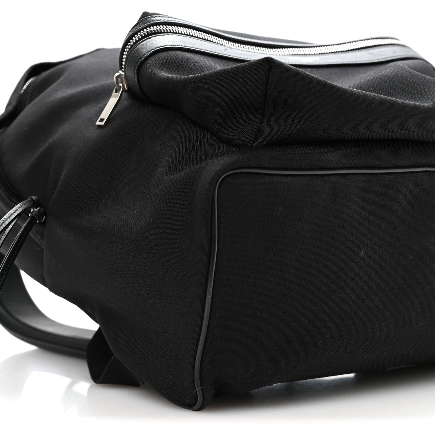 Saint Laurent Canvas Cit-E Backpack Black 9 of 11