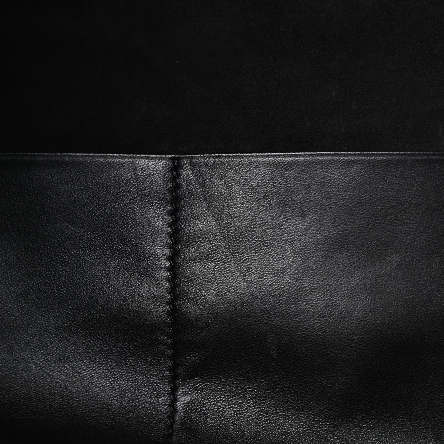 Calfskin Folded Clutch Beige