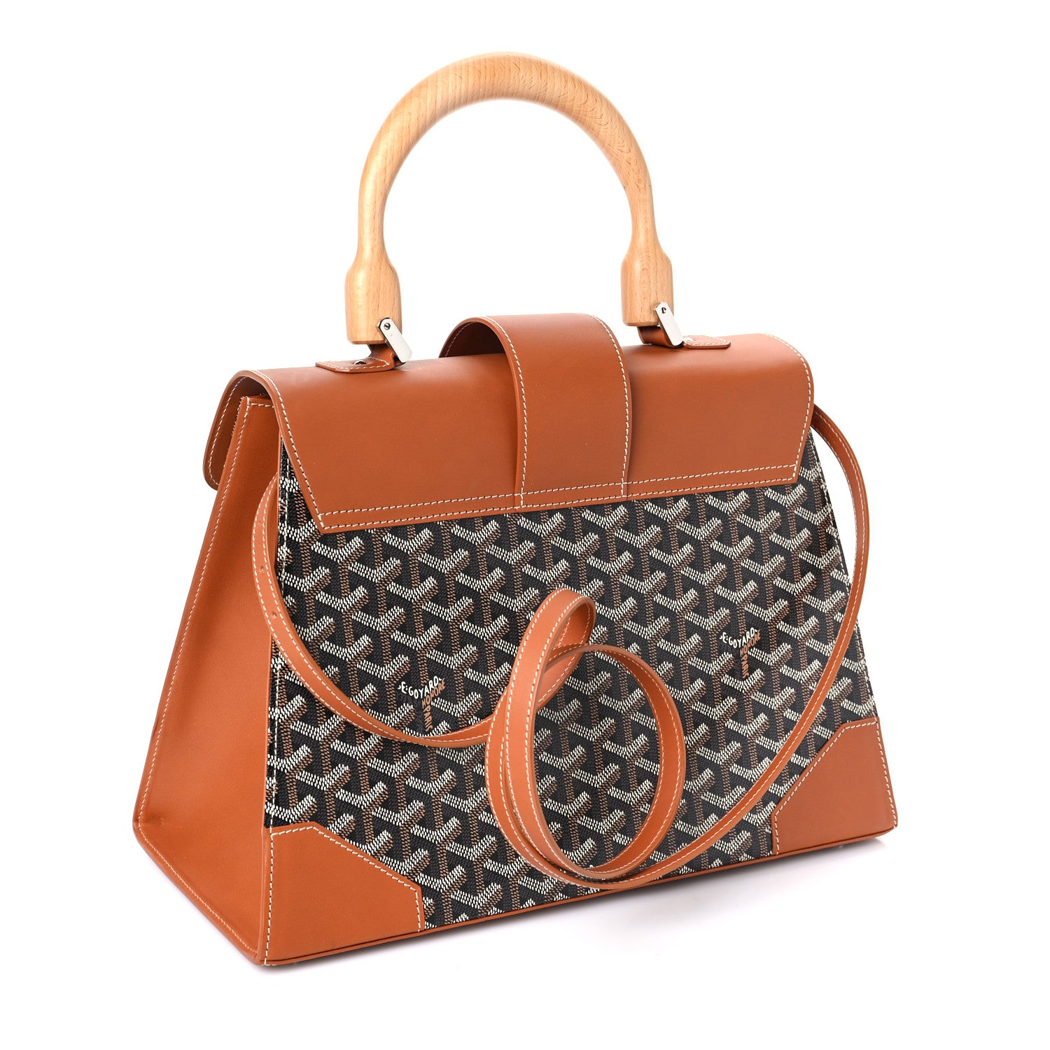 Goyard Goyardine Saigon GM Black Gold 3 of 8