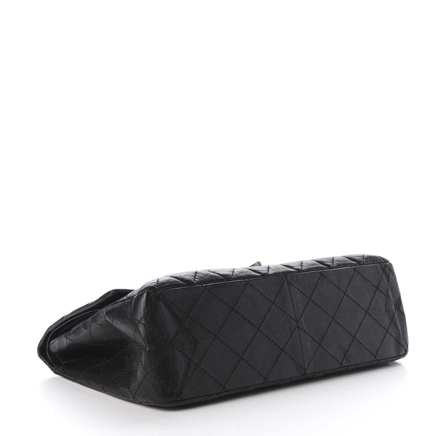 Chanel Aged Calfskin Quilted 2.55 Reissue 227 Flap Black 4 of 12