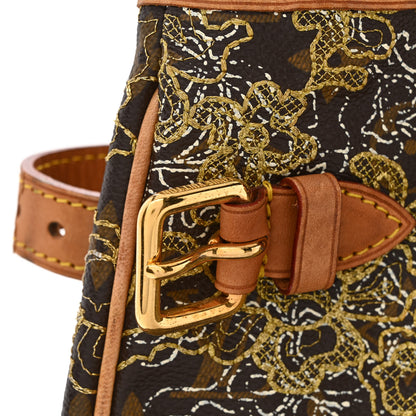 Louis Vuitton Monogram Dentelle Batignolles Horizontal Gold 13 of 14