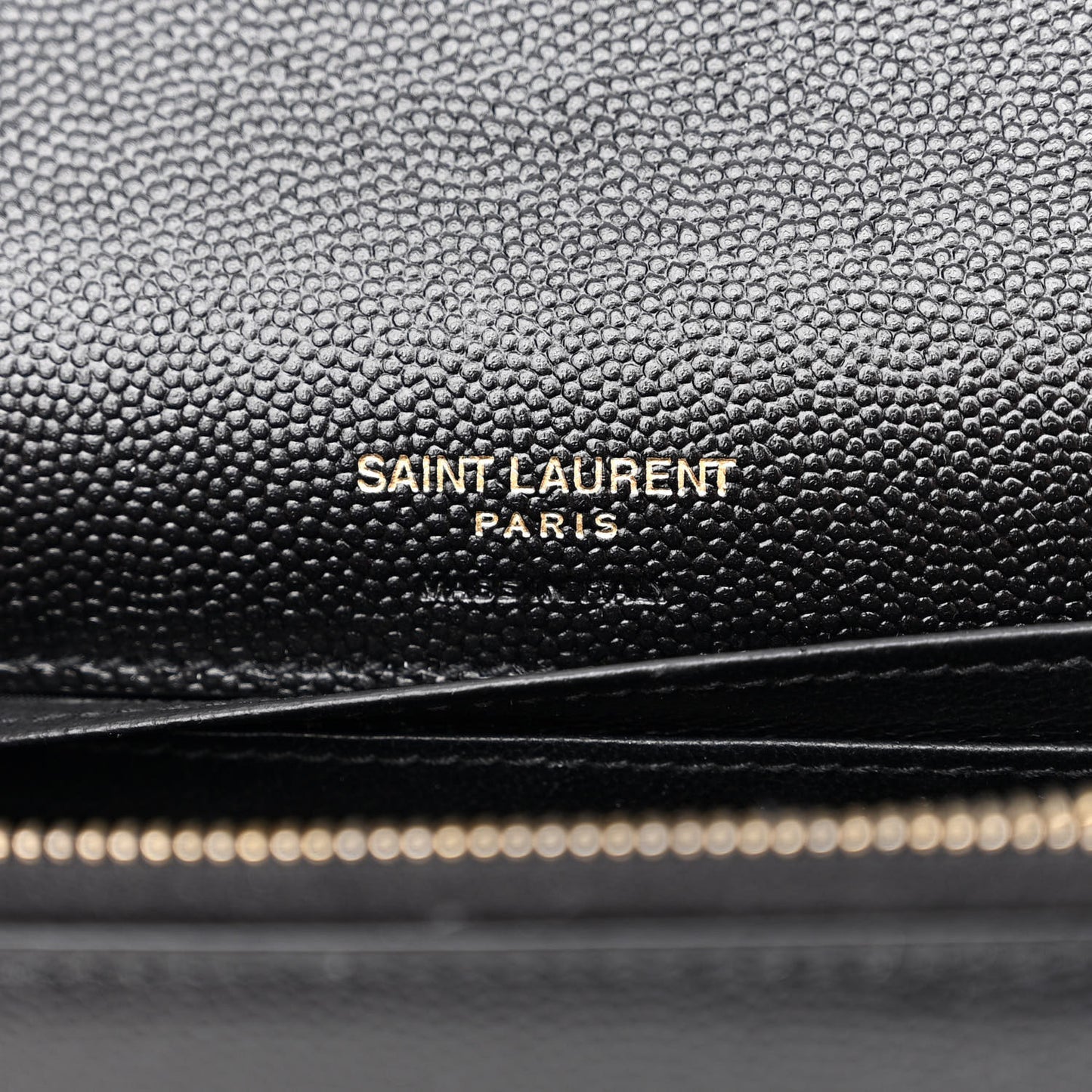 Grain De Poudre Monogram Kate Belt Bag Black