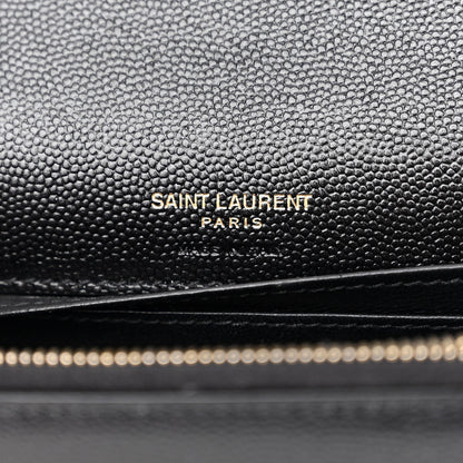 Saint Laurent Grain De Poudre Monogram Kate Belt Bag Black 6 of 11
