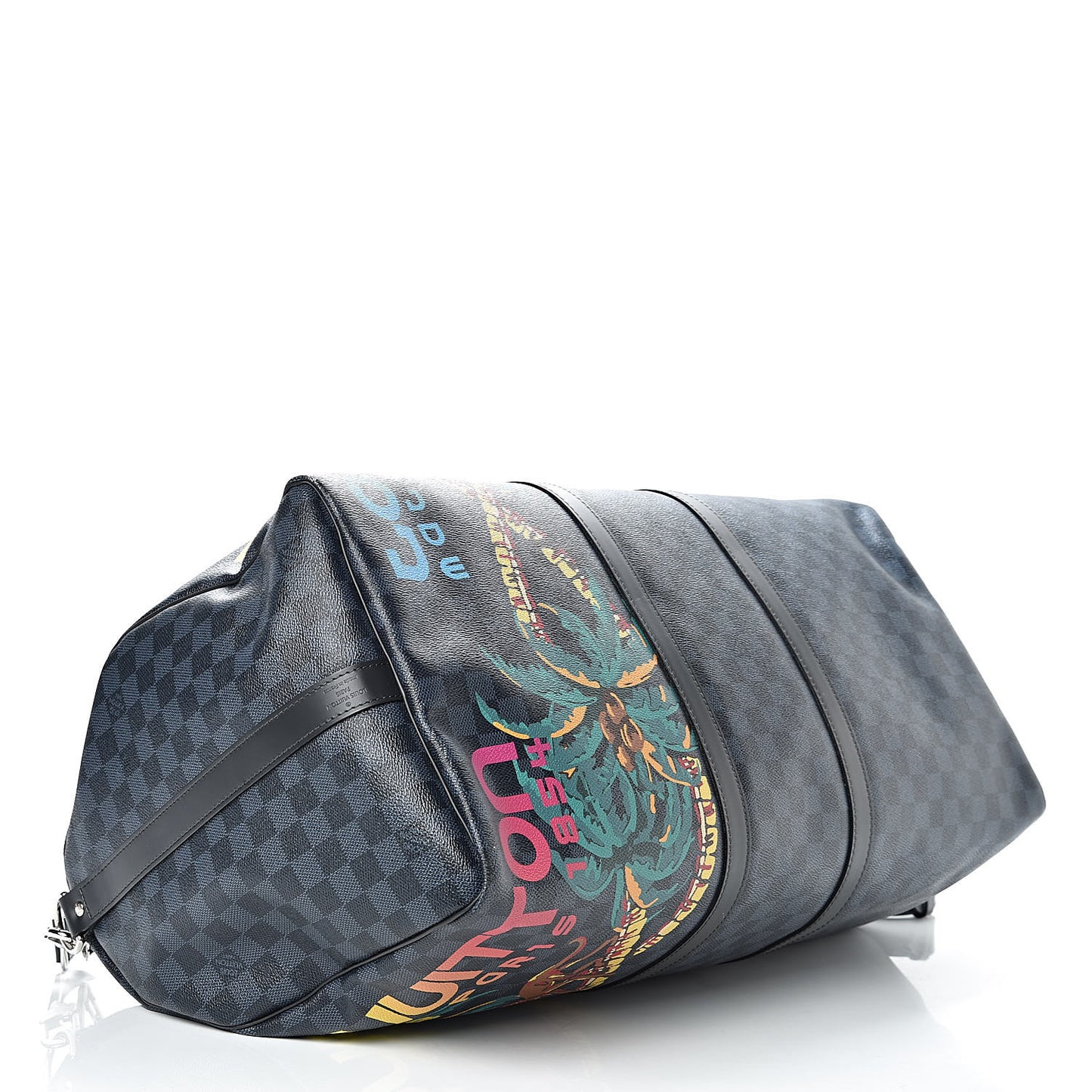 Damier Cobalt Jungle Keepall Bandouliere 55