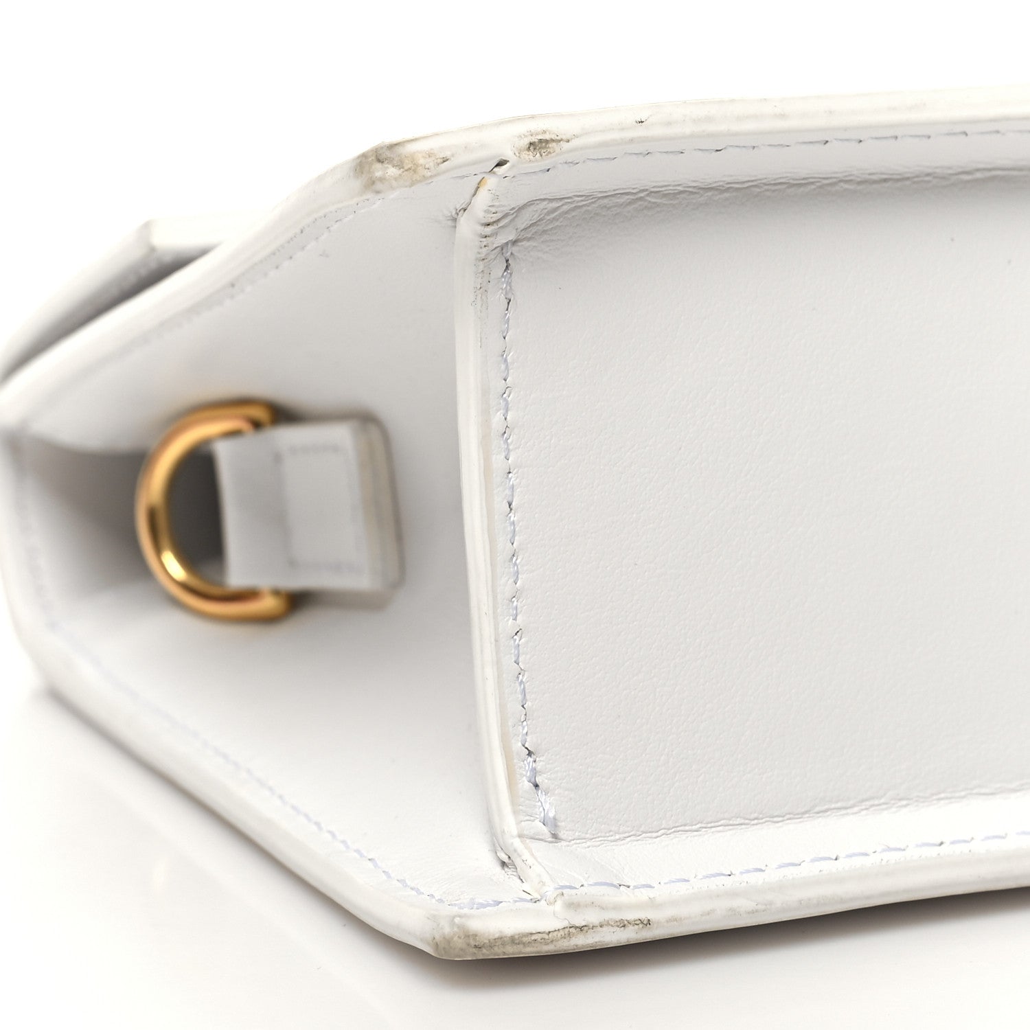 Jacquemus Smooth Calfskin Le Grand Bambino White 8 of 11