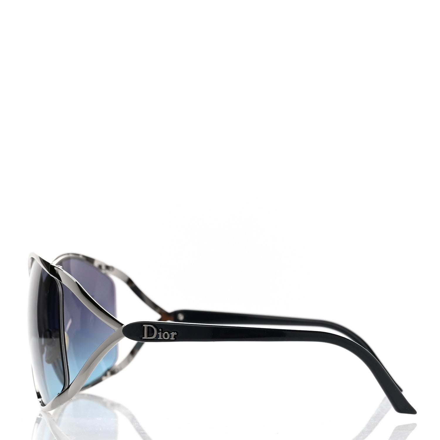 Christian Dior Metal Very Dior Sunglasses Black Blue 3 of 6