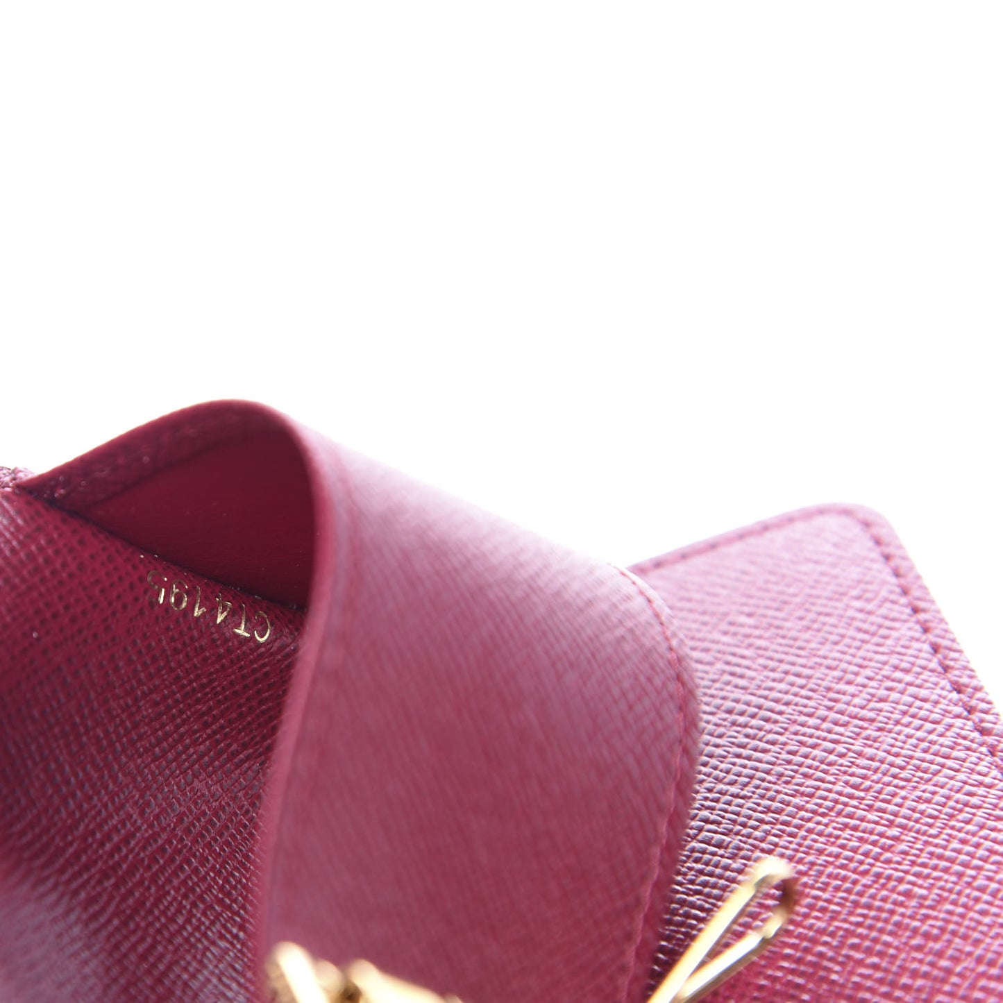 Monogram 4 Key Multicles Holder Fuchsia