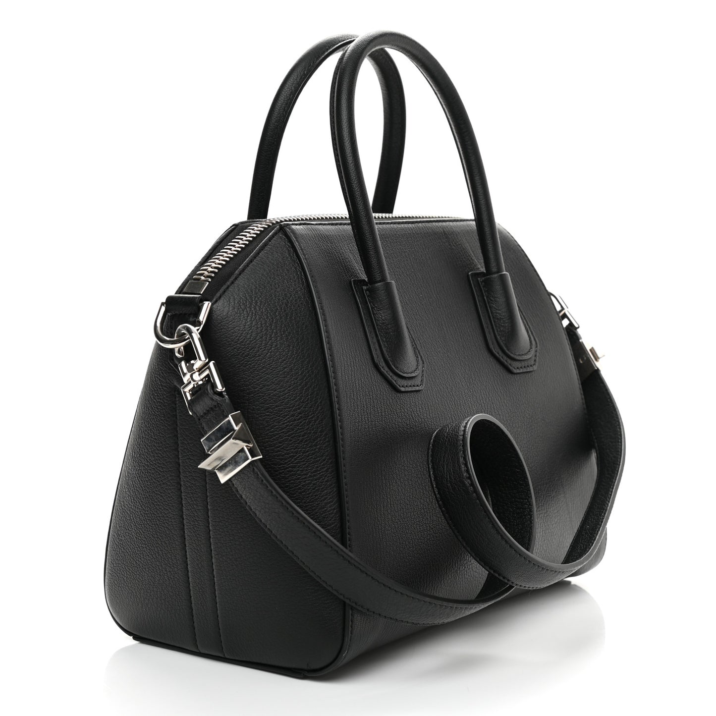 Sugar Goatskin Small Antigona Black