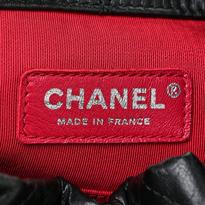Chanel Aged Calfskin Quilted Gabrielle Backpack Black 10 of 12