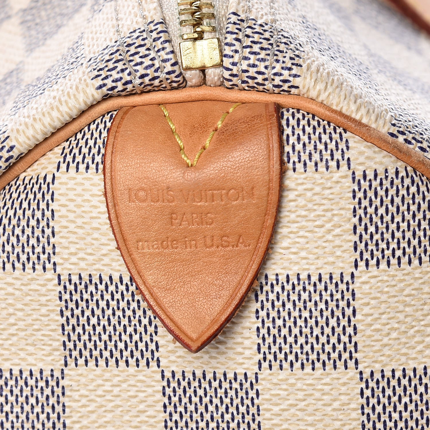 Louis Vuitton Damier Azur Speedy 30 5 of 16