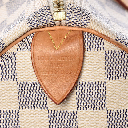 Louis Vuitton Damier Azur Speedy 30 5 of 16