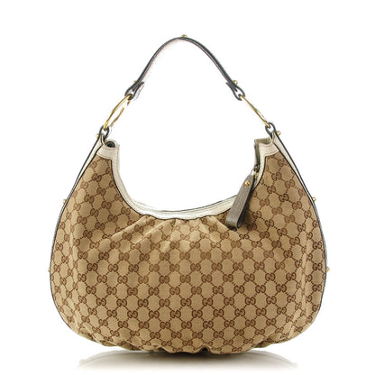 Gucci Monogram Medium Interlocking Hobo Off White 1 of 8