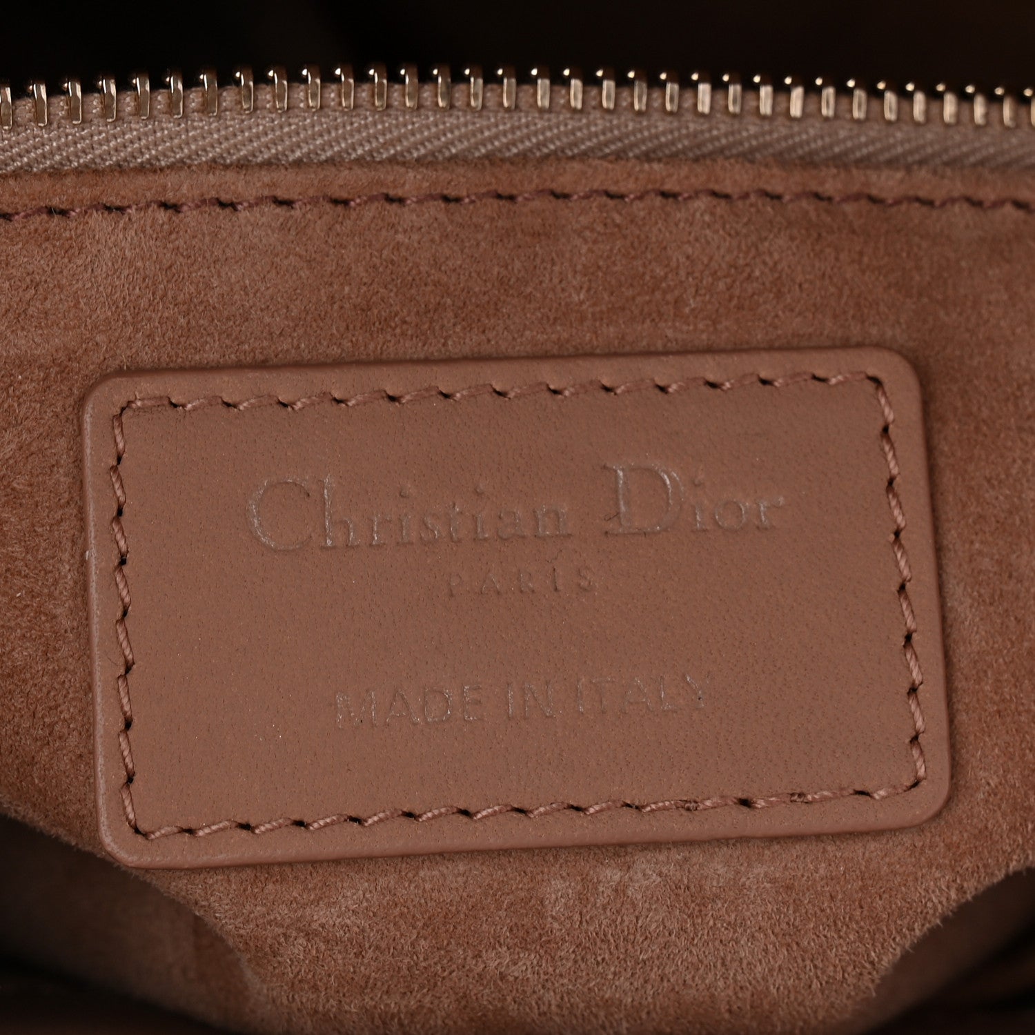 Christian Dior Ultra Matte Calfskin Cannage Medium Lady Dior Beige 6 of 11