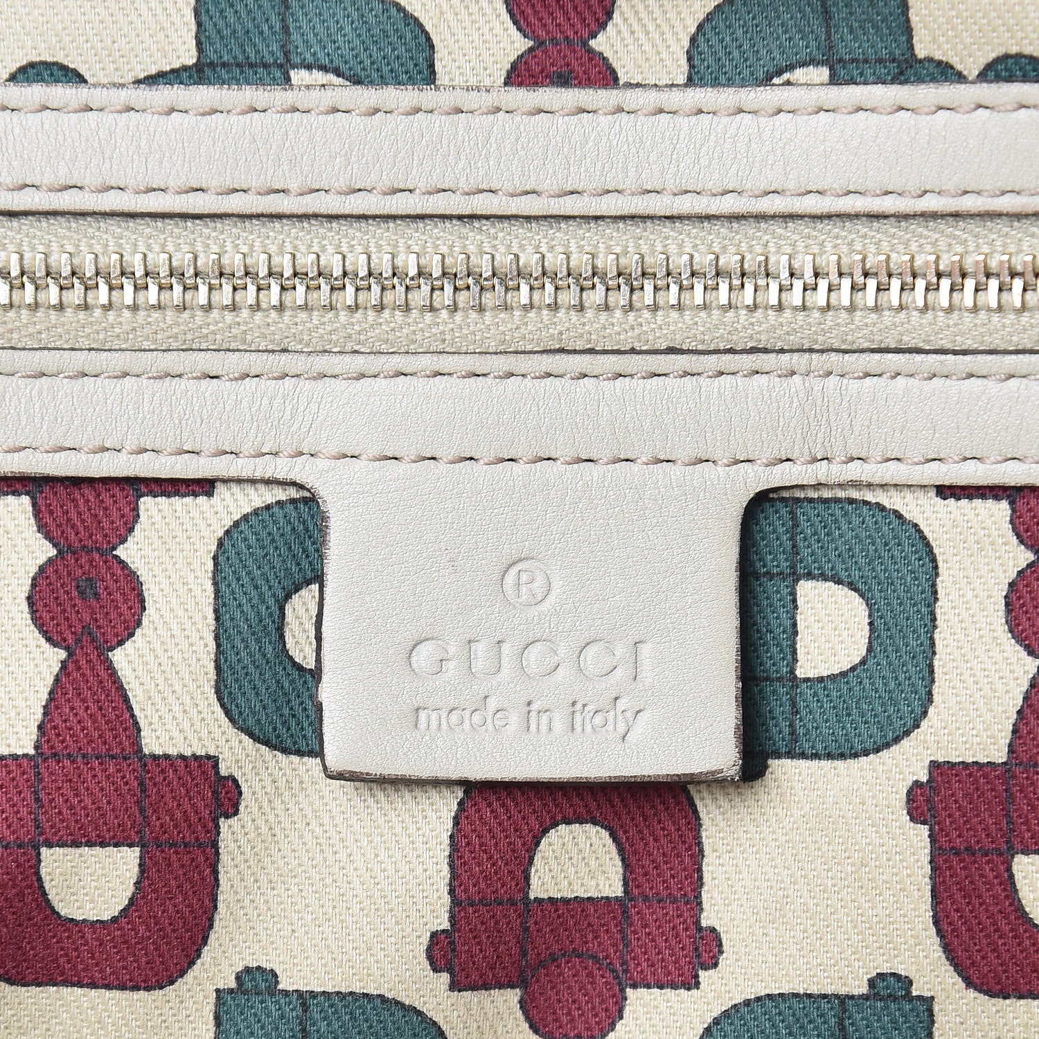 Gucci Guccissima Small Pelham Shoulder Bag Off White 6 of 15