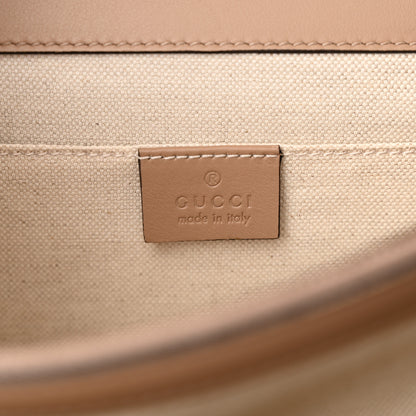 Gucci Calfskin Bamboo Web Medium Dionysus Top Handle Bag Camelia Bright Evergreen Hibiscus Red 6 of 15