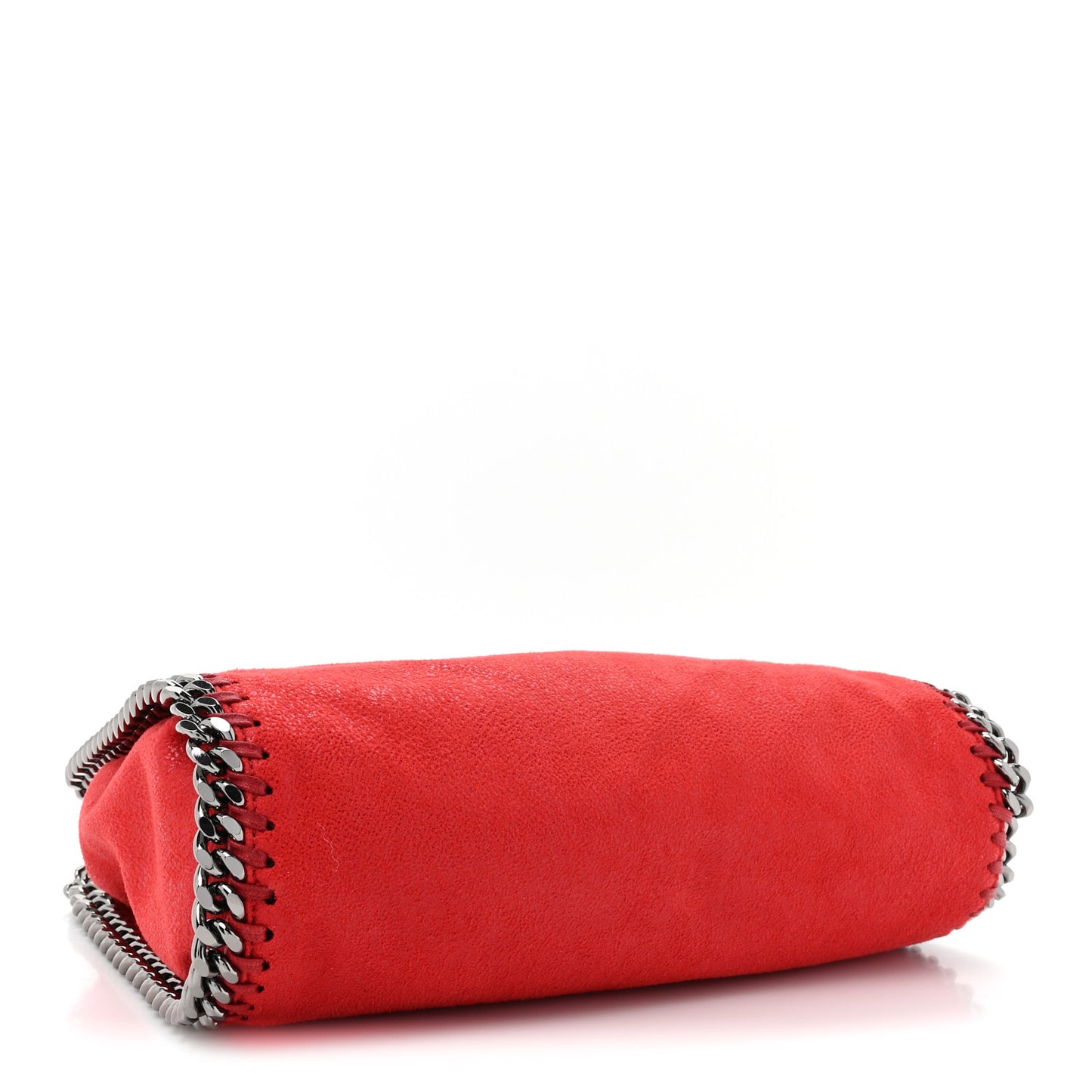 Shaggy Deer Mini Falabella Shoulder Bag Red