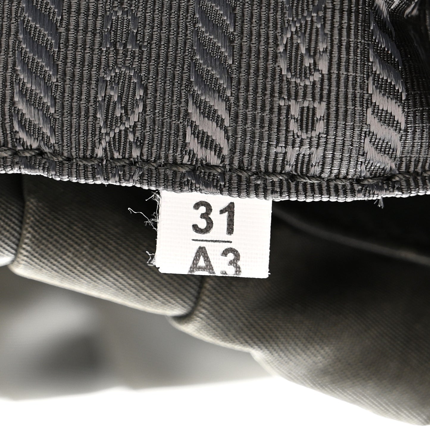 Tessuto Nylon Gaufre Tote Ardesia