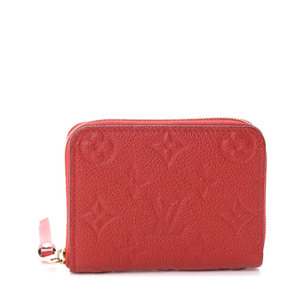 Louis Vuitton Empreinte Zippy Coin Purse Cherry 1 of 5