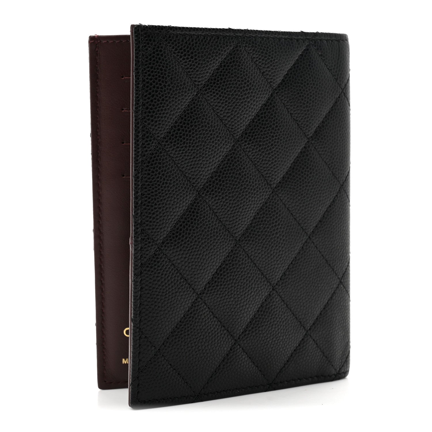 Chanel Caviar Quilted Passport Holder Black 3 of 7
