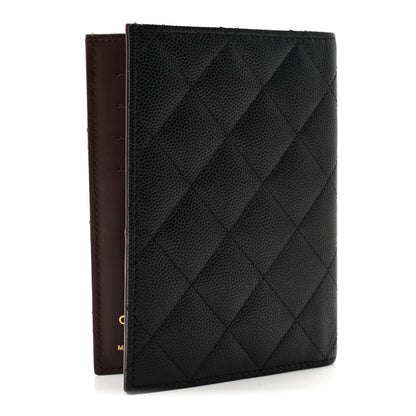 Chanel Caviar Quilted Passport Holder Black 3 of 7