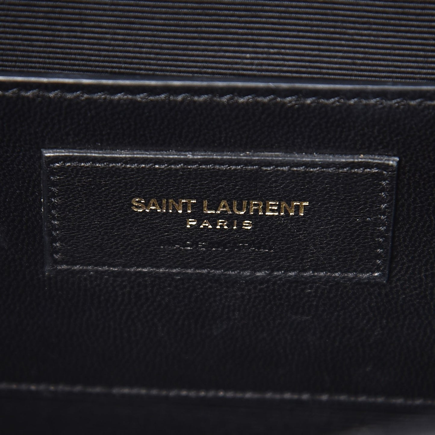 Grain De Poudre Medium Classic Monogram Kate Satchel Black