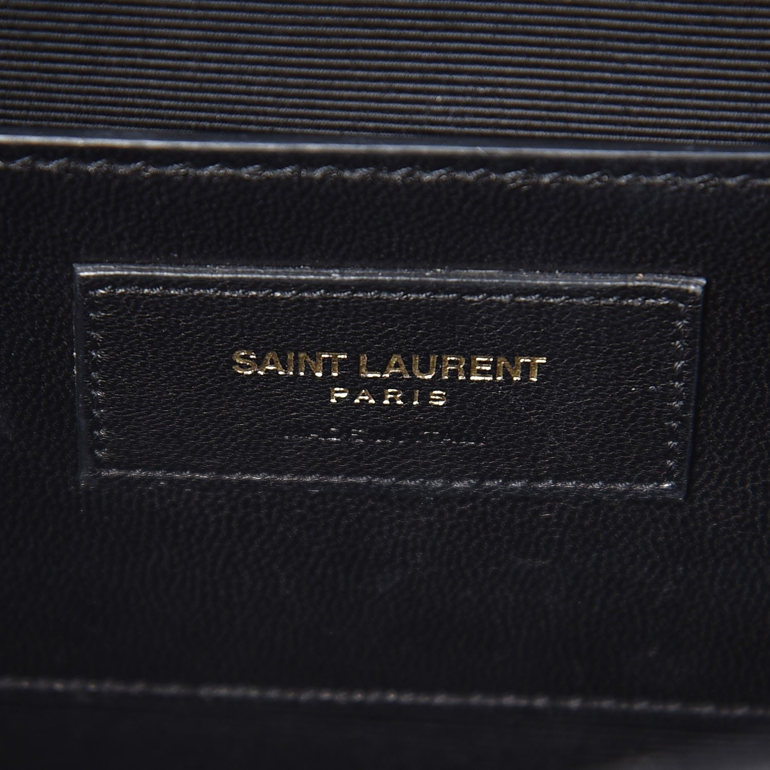 Saint Laurent Grain De Poudre Medium Classic Monogram Kate Satchel Black 7 of 9