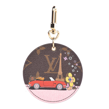 Louis Vuitton Monogram 2019 Christmas Animation Paris Bag Charm Key Ring 1 of 4