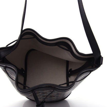 Goyard Goyardine Petit Flot Bucket Bag PM Black 5 of 8