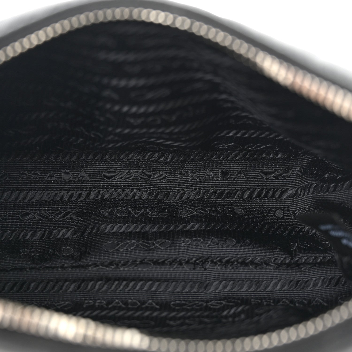 Prada Tessuto Nylon Saffiano Mini Re-Edition 2005 Bag Black 5 of 13