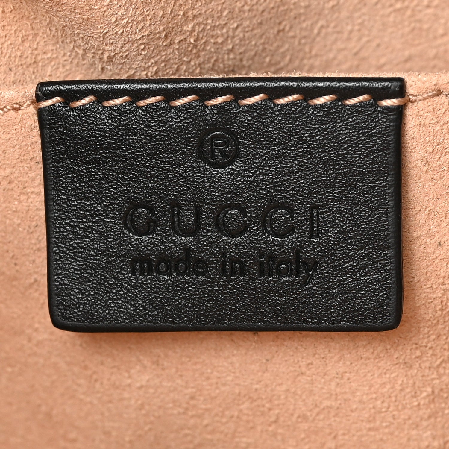 Gucci Calfskin Matelasse GG Marmont Belt Bag 75 30 Black 6 of 8