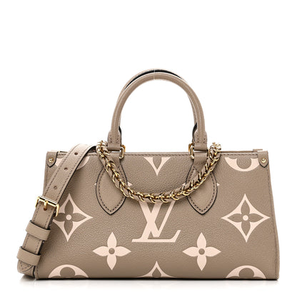 Louis Vuitton Empreinte OnTheGo East West Dove Cream 1 of 9
