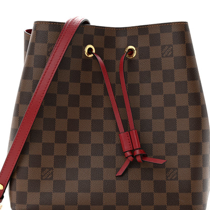 Louis Vuitton Damier Ebene Neonoe MM Cherry Berry 6 of 9