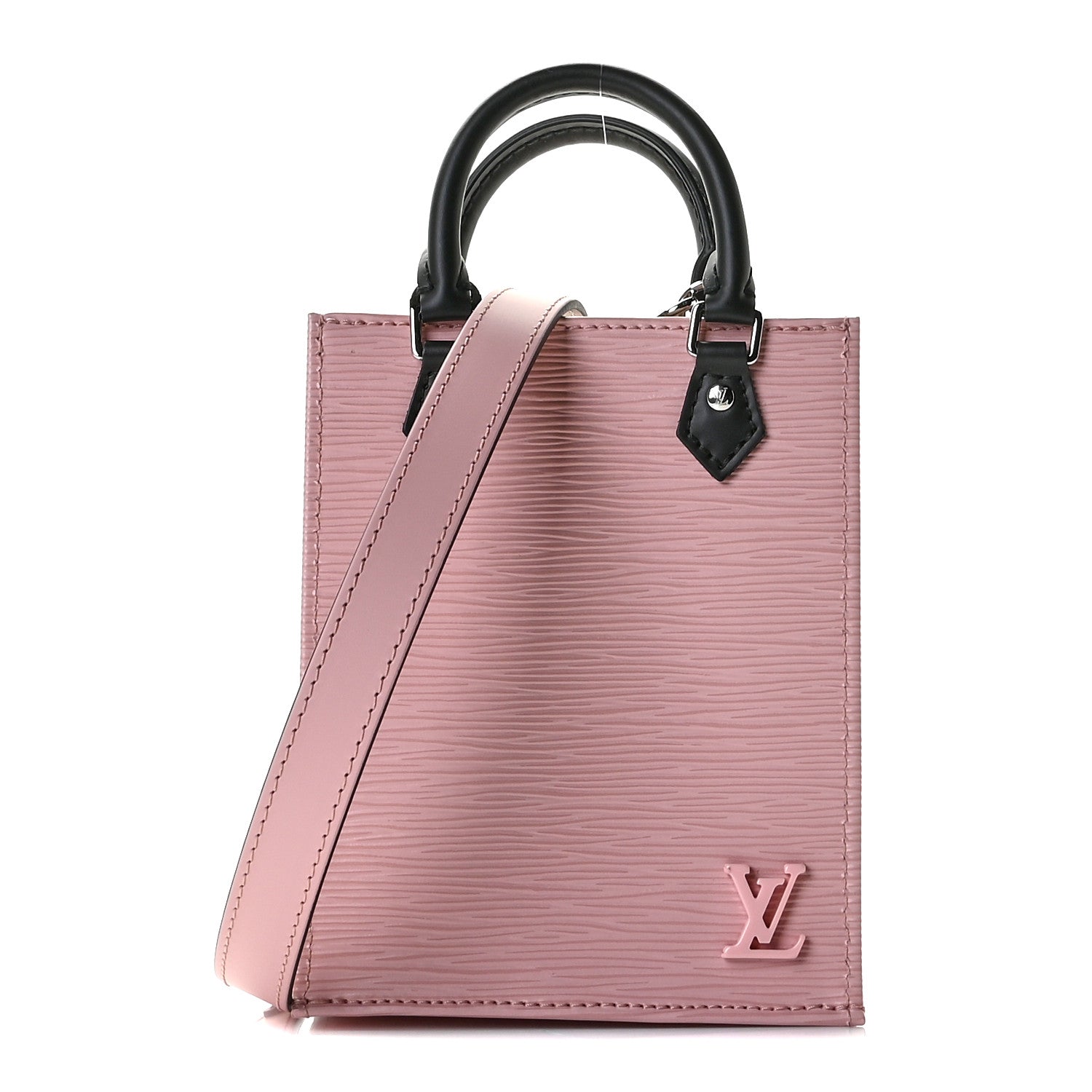 Louis Vuitton Epi Petit Sac Plat Rose Ballerine 1 of 9