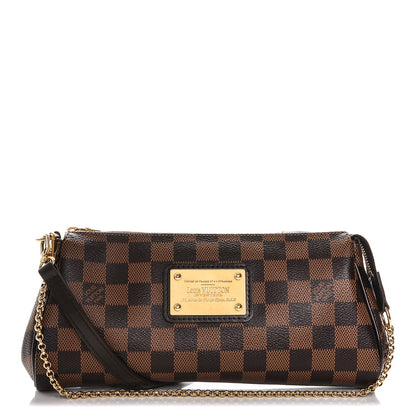 Louis Vuitton Damier Ebene Eva Clutch 1 of 7